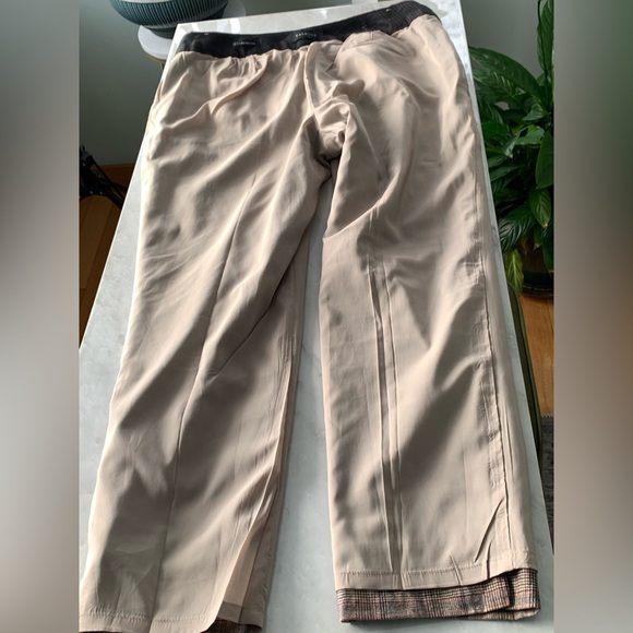 Talbots Hampshire Ankle Lined Wool Blend Lux Plaid Pants 12 - Picture 8 of 10